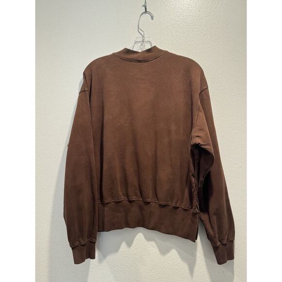 Boys Lie Goodbye And Good Riddance Brown Tie Dye Crewneck Size S/M 100% Cotton - Picture 3 of 7